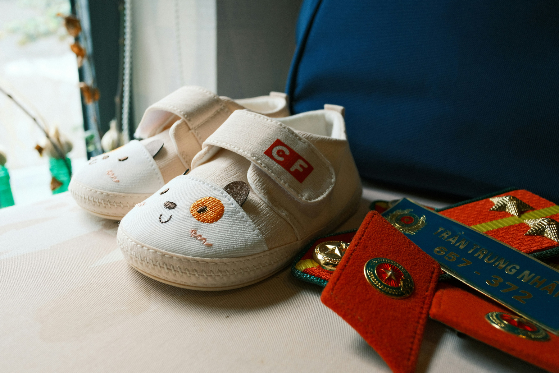 Kinderschuhe mit Klettverschluss